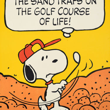 Snoopy Golf Mondays Sand Trap