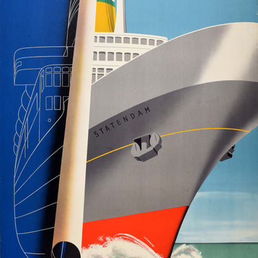 Holland America Line S.S. Statendam Dirksen