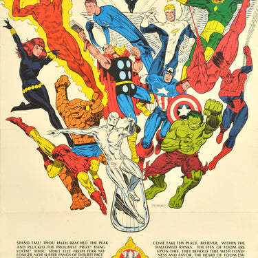 Marvel Comics Foom Stan Lee Jim Steranko Spiderman