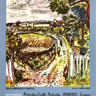 Amberley Castle Arundel Sussex GPO Small