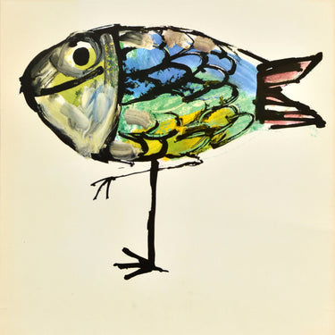 Citroen Hydropneumatique DS ID19 Fish Bird Feet