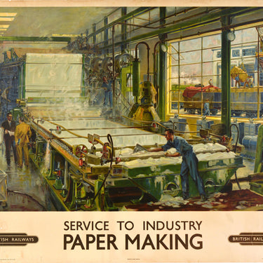 Service To Industry Paper Making British Railways