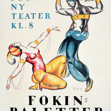 Fokine Ballets Russe Bakst Scheherazade Stockholm Opera