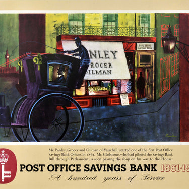 Post Office Savings Bank Panley Grocer Oilman Vauxhall