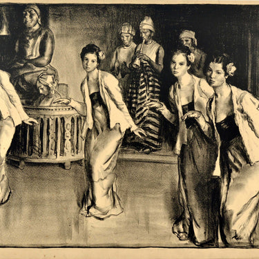 Burmese Dancers EMB Gerald Spencer Pryse