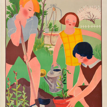 Gardening Art Deco Rochette L'art a l'Ecole
