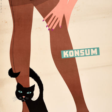 Konsum Stocking Legs Black Cat
