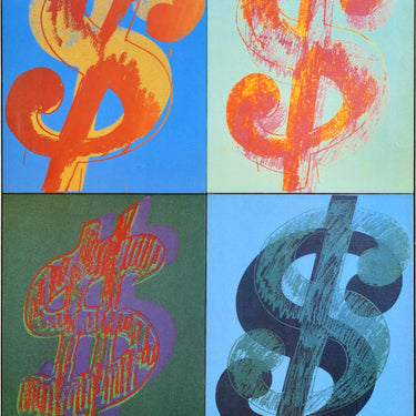 Andy Warhol Dollar Pop Art Galerie Isy Brachot