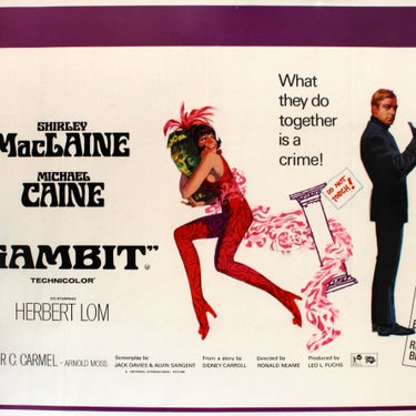 Gambit Michael Caine Shirley MacLaine