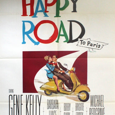 The Happy Road to Paris Vespa