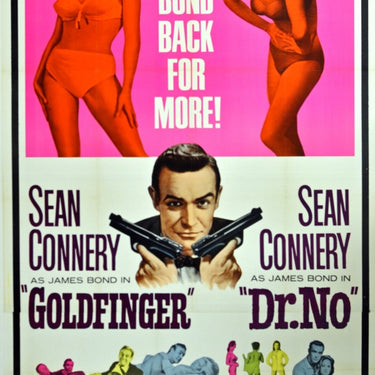 James Bond 007 Goldfinger and Dr No