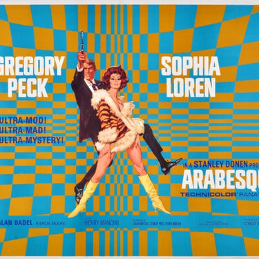 Arabesque Quad Sophia Loren Gregory Peck