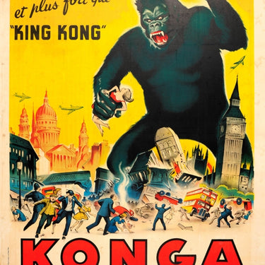 Konga Sci-Fi Horror Gorilla King Kong