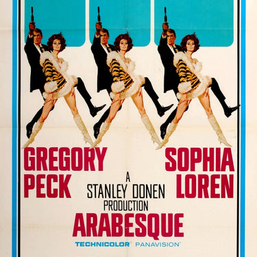 Arabesque Gregory Peck Sophia Loren USA