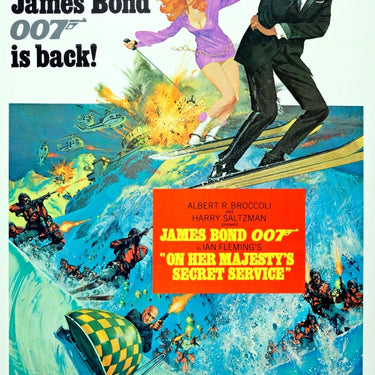 James Bond On Her Majesty's Secret Service One Sheet