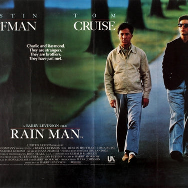 Rain Man Dustin Hoffman Tom Cruise Quad