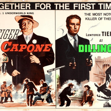 Al Capone Dillinger Double Bill Quad