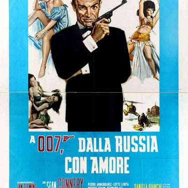 James Bond From Russia with Love Italy 4-foglio