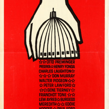 Advise &amp; Consent Saul Bass Italy