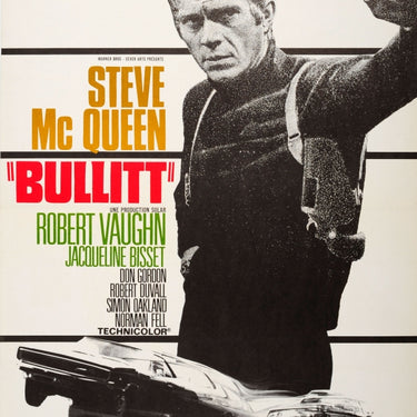 Bullitt Steve McQueen France Landi