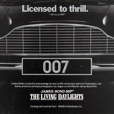 James Bond The Living Daylights Teaser