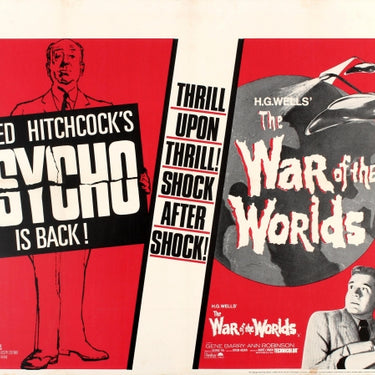 Alfred Hitchcock Psycho H.G. Wells The War of the Worlds