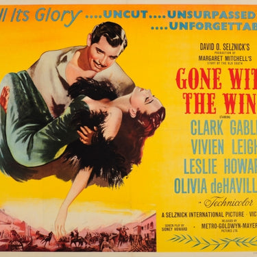 Gone With The Wind UK Quad