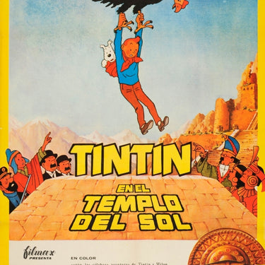 Tintin And The Temple Of The Sun Spanish