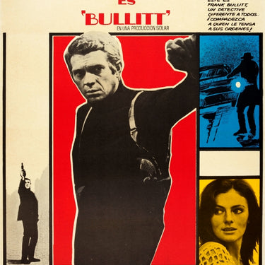 Bullitt Steve McQueen Spain