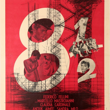 Fellini 8 1/2 Eight And A Half (France)