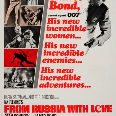 James Bond From Russia With Love Incredible 007