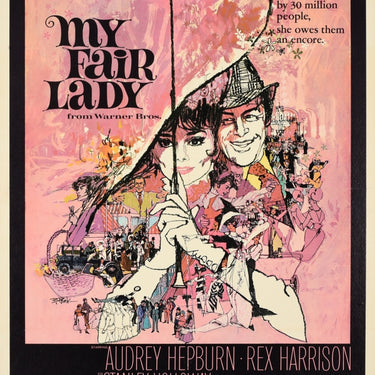 My Fair Lady Audrey Hepburn Rex Harrison