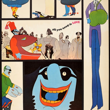 The Blue Meanies The Beatles Yellow Submarine