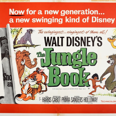 The Jungle Book Walt Disney UK Quad