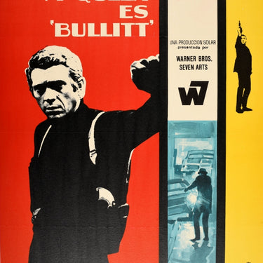 Bullitt Steve McQueen Spain