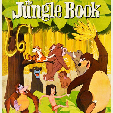 The Jungle Book Walt Disney One Sheet