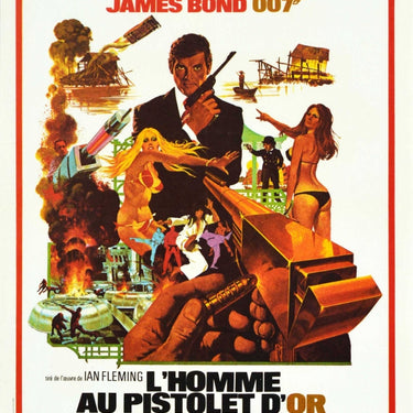 James Bond Man With The Golden Gun France