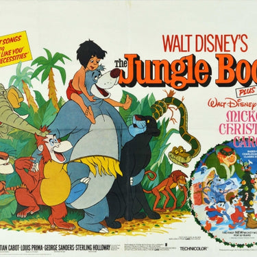 Jungle Book Walt Disney Mickey UK Quad