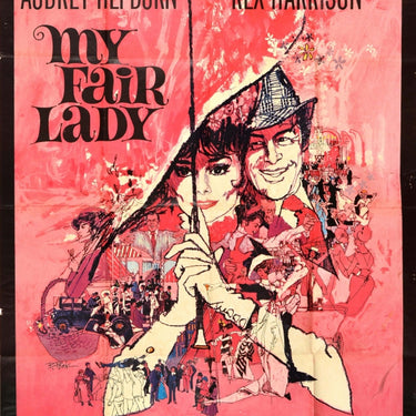 My Fair Lady Audrey Hepburn Rex Harrison Large