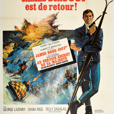 James Bond On Her Majesty's Secret Service 007 Est de Retour