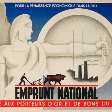 Emprunt National Jean Carlu Art Deco