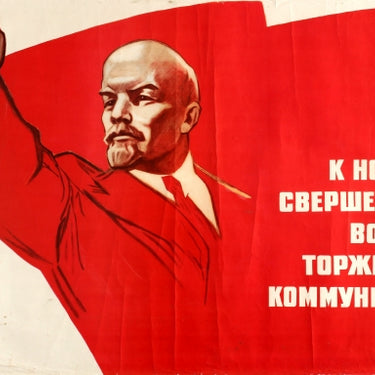 New Achievements Communist Victory Lenin USSR