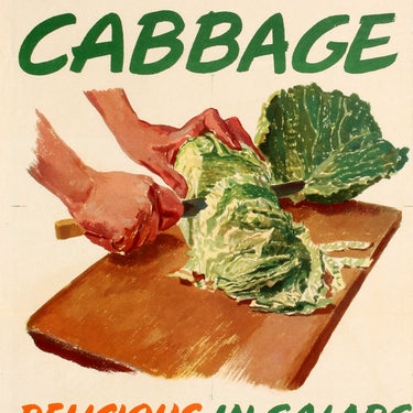 Shredded Cabbage Delicious In Salads Home Front WWII UK