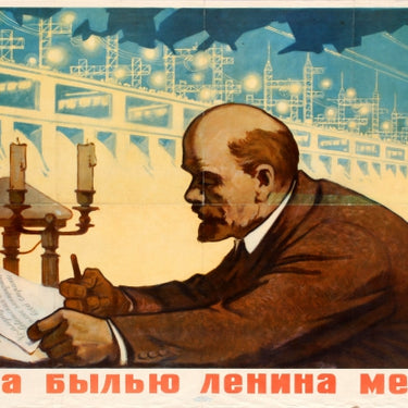 Electrification USSR Lenin