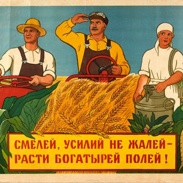 Field Heroes Agriculture USSR Kolkhoz