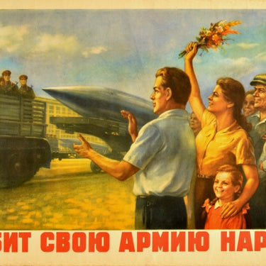 People Love Red Army Ballistic Missiles USSR