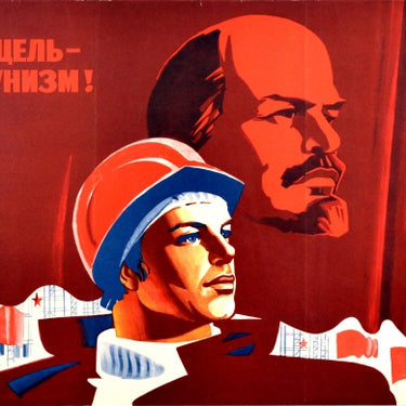 Our Goal Is Communism USSR Lenin