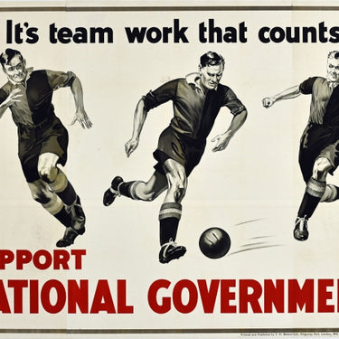 Support National Government Football Team Work