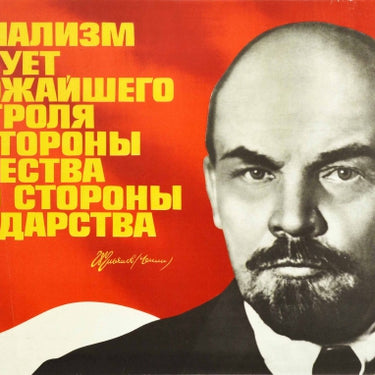 State Control Socialism Lenin USSR