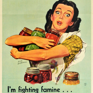 Am I Proud WWII Canning Food Home Front USA